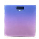 ASVICO Tempered Glass Electronic Body Weight Scale with LED Display
