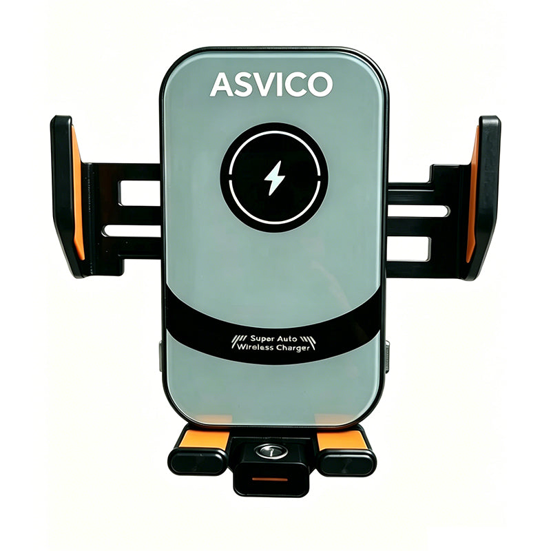 66W super fast charging car wireless charger mobile phone holder