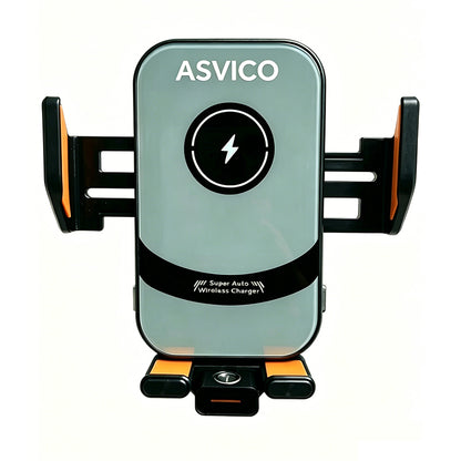 66W super fast charging car wireless charger mobile phone holder