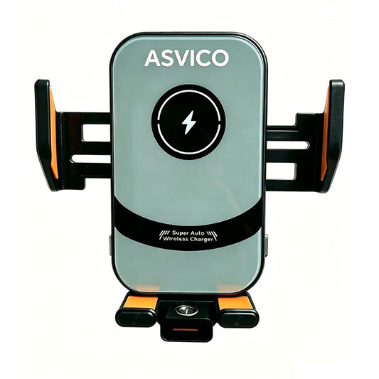 66W super fast charging car wireless charger mobile phone holder