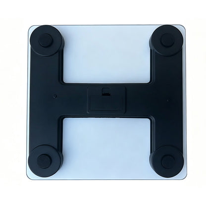 ASVICO Tempered Glass Electronic Body Weight Scale with LED Display