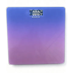 ASVICO Tempered Glass Electronic Body Weight Scale with LED Display