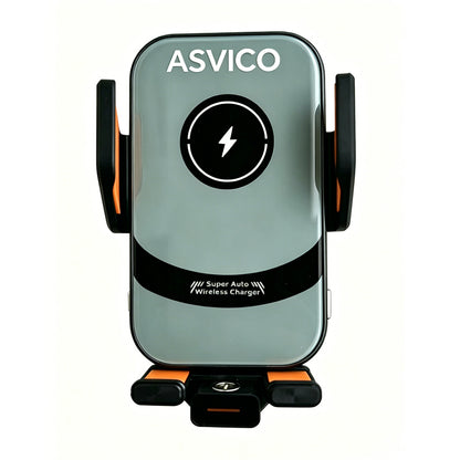 66W super fast charging car wireless charger mobile phone holder