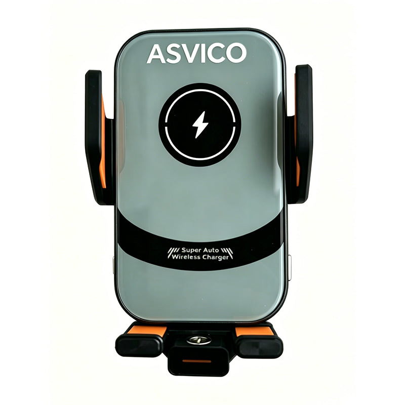 66W super fast charging car wireless charger mobile phone holder