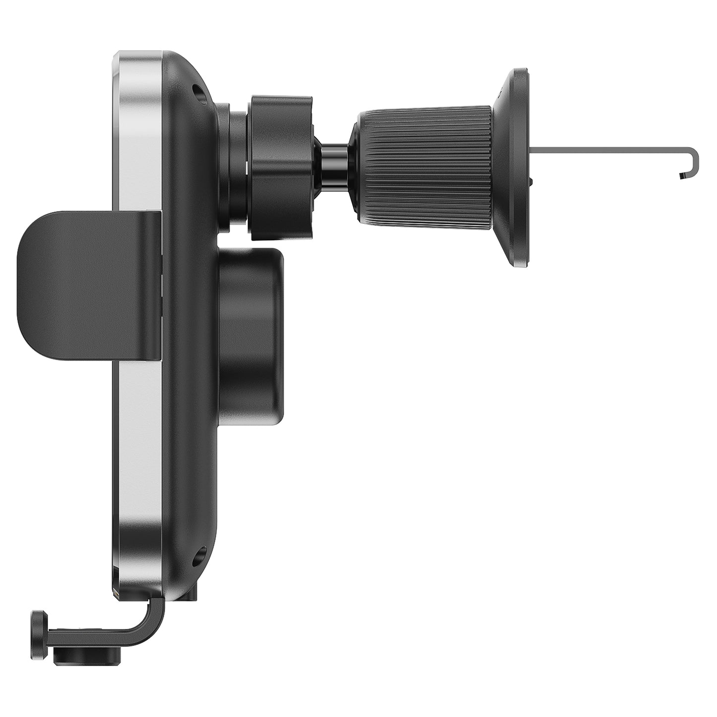 X12S Glass-Surface Car Phone Mount: Fast Charging with Cooling & Heat Dissipation