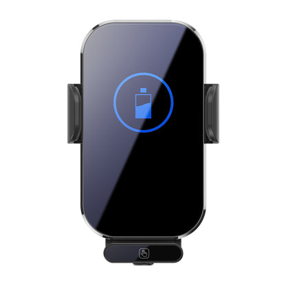 Car dashboard wireless charging tablet support stand