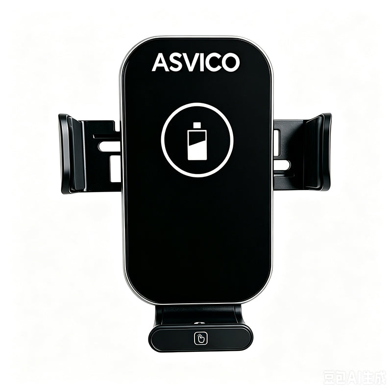 Car dashboard wireless charging tablet support stand