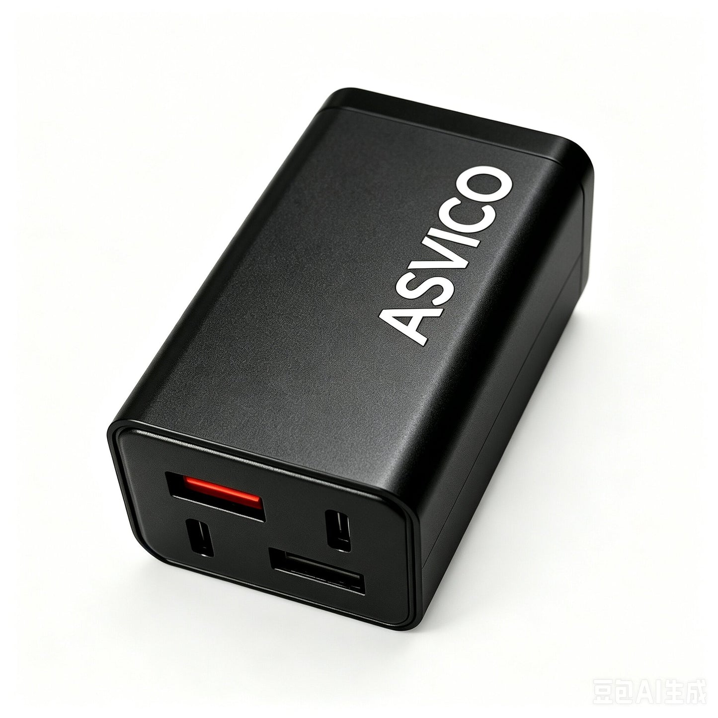 ASVICO GaN 4-Port Multi Fast Travel Charger