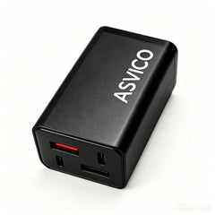 ASVICO GaN 4-Port Multi Fast Travel Charger