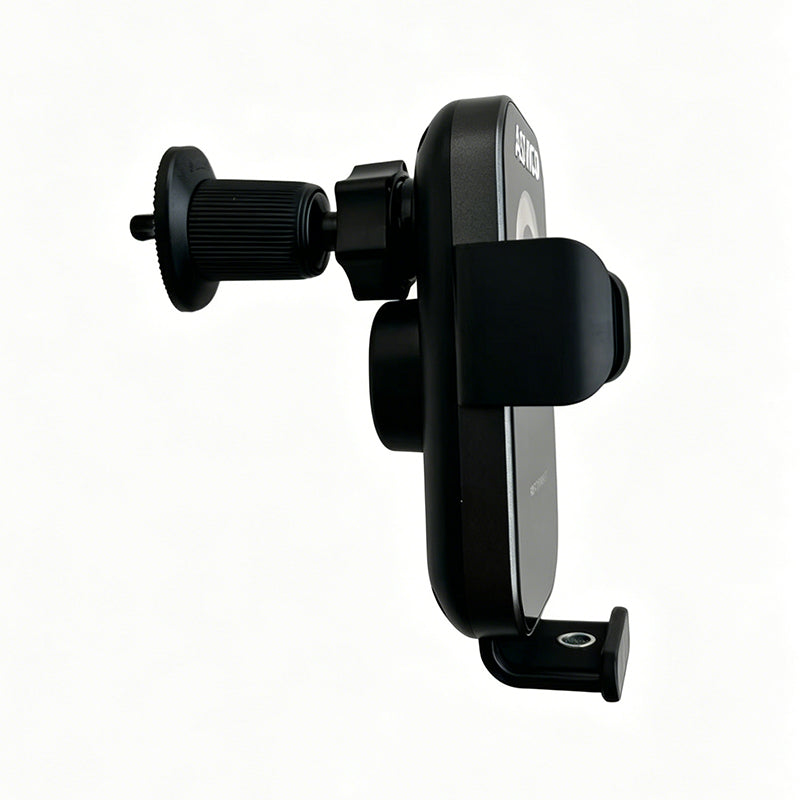 X12S Glass-Surface Car Phone Mount: Fast Charging with Cooling & Heat Dissipation