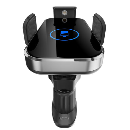 Car dashboard wireless charging tablet support stand